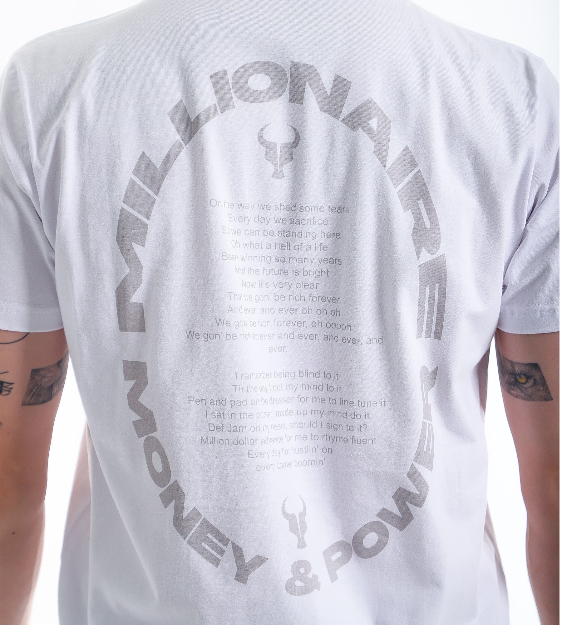 T-Shirt Toro Money & Power white