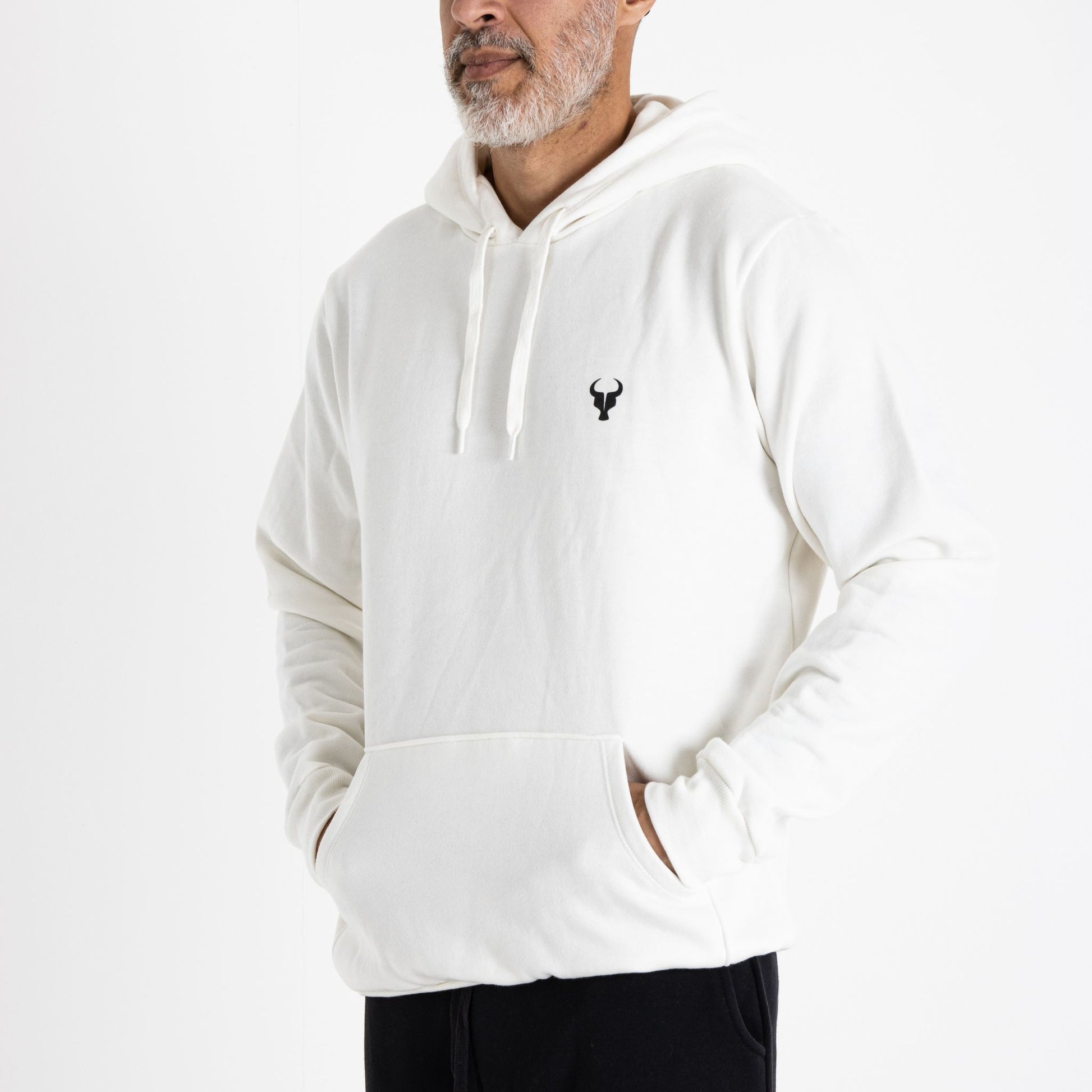 Moletom Toro Capuz  Básic Off White