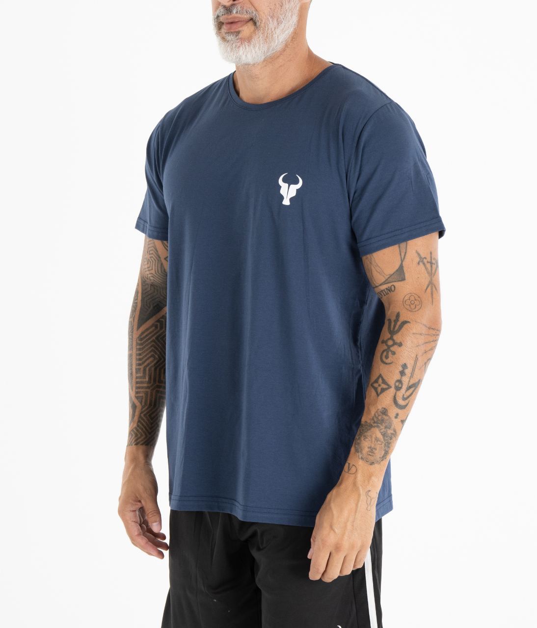 T-shirt Toro Clothing Fio Egípcio Marinho