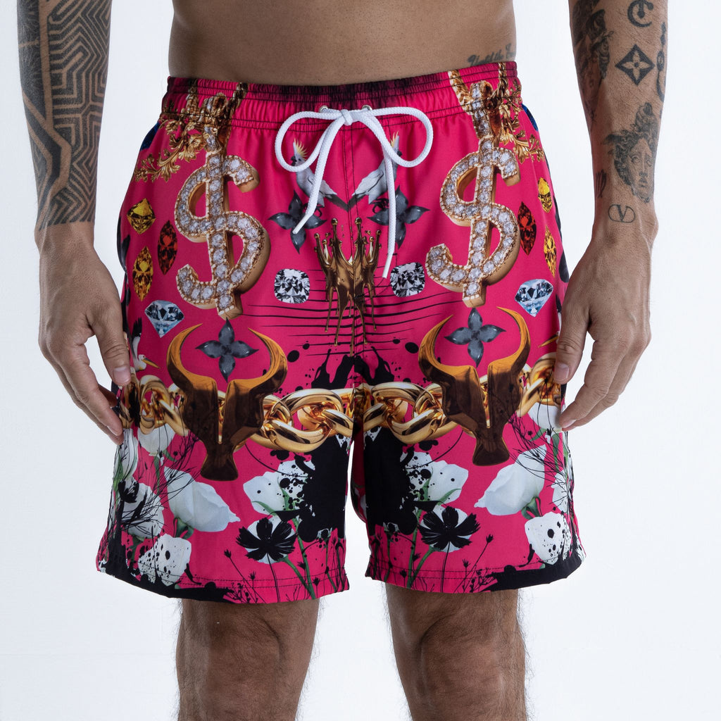 Short Toro Masculino Pink Fortune