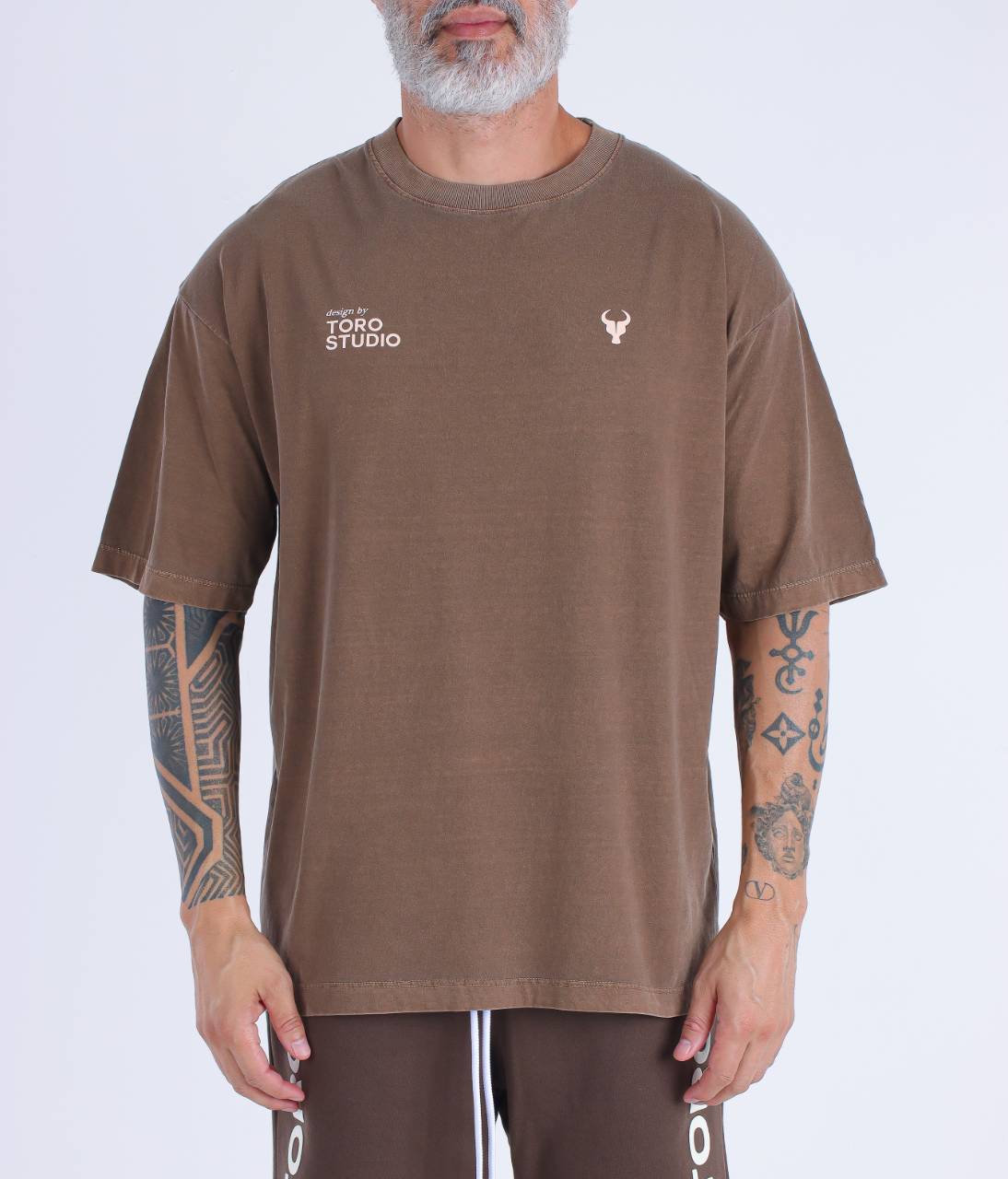 T-shirt Toro Over Studio Brown