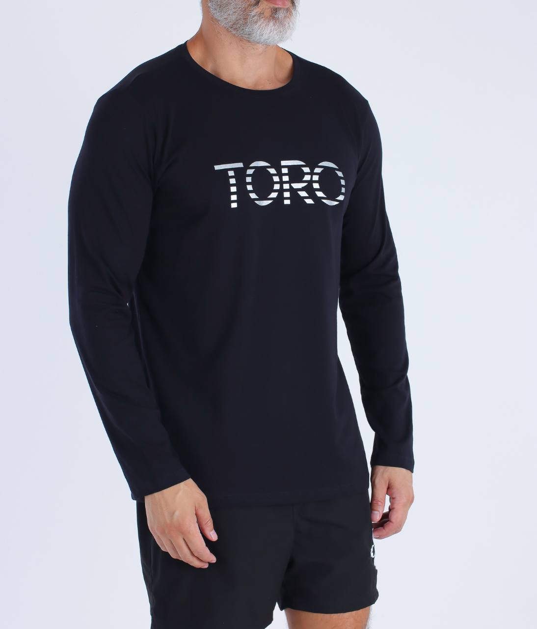 T-shirt M/L Toro Future Prata fio egípcio Black