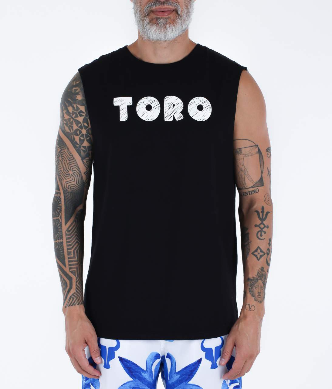 T-Shirt S/M Toro Sketch Flow Black