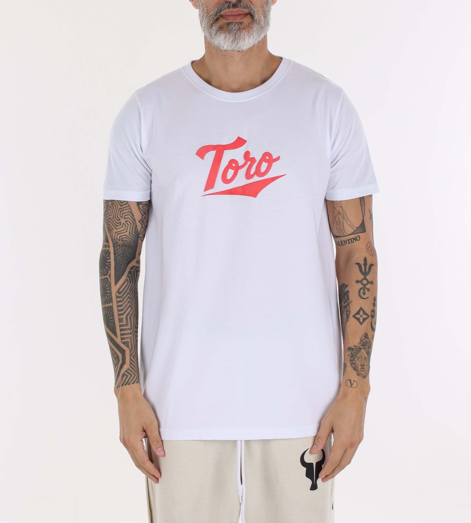 T-shirt Toro Puff Branca