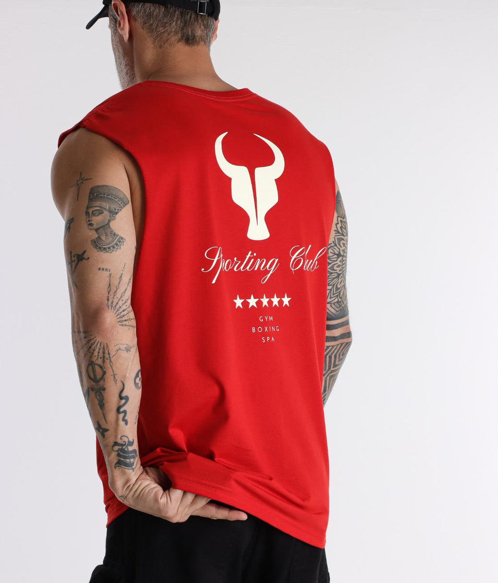 T-Shirt S/M Toro Sporting Club Vermelha
