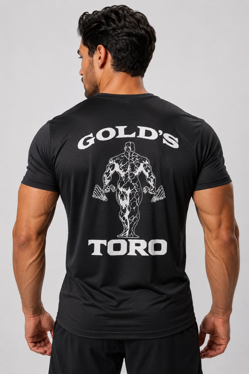 T-shirt Toro Gold's  Dry Black