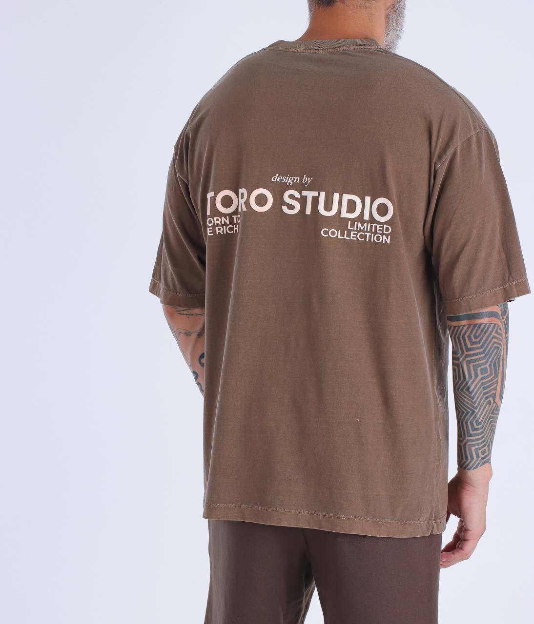 T-shirt Toro Over Studio Brown
