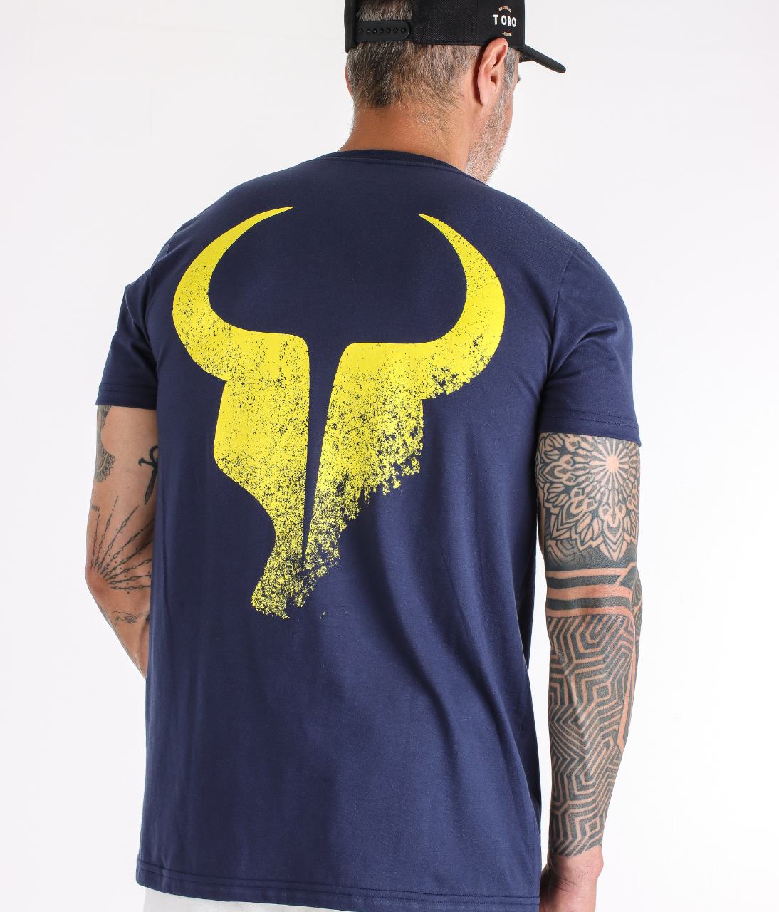 T-Shirt Toro Blue Grunge Yellow