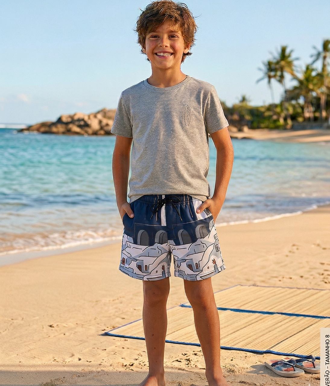 Short Toro Kids Santorini