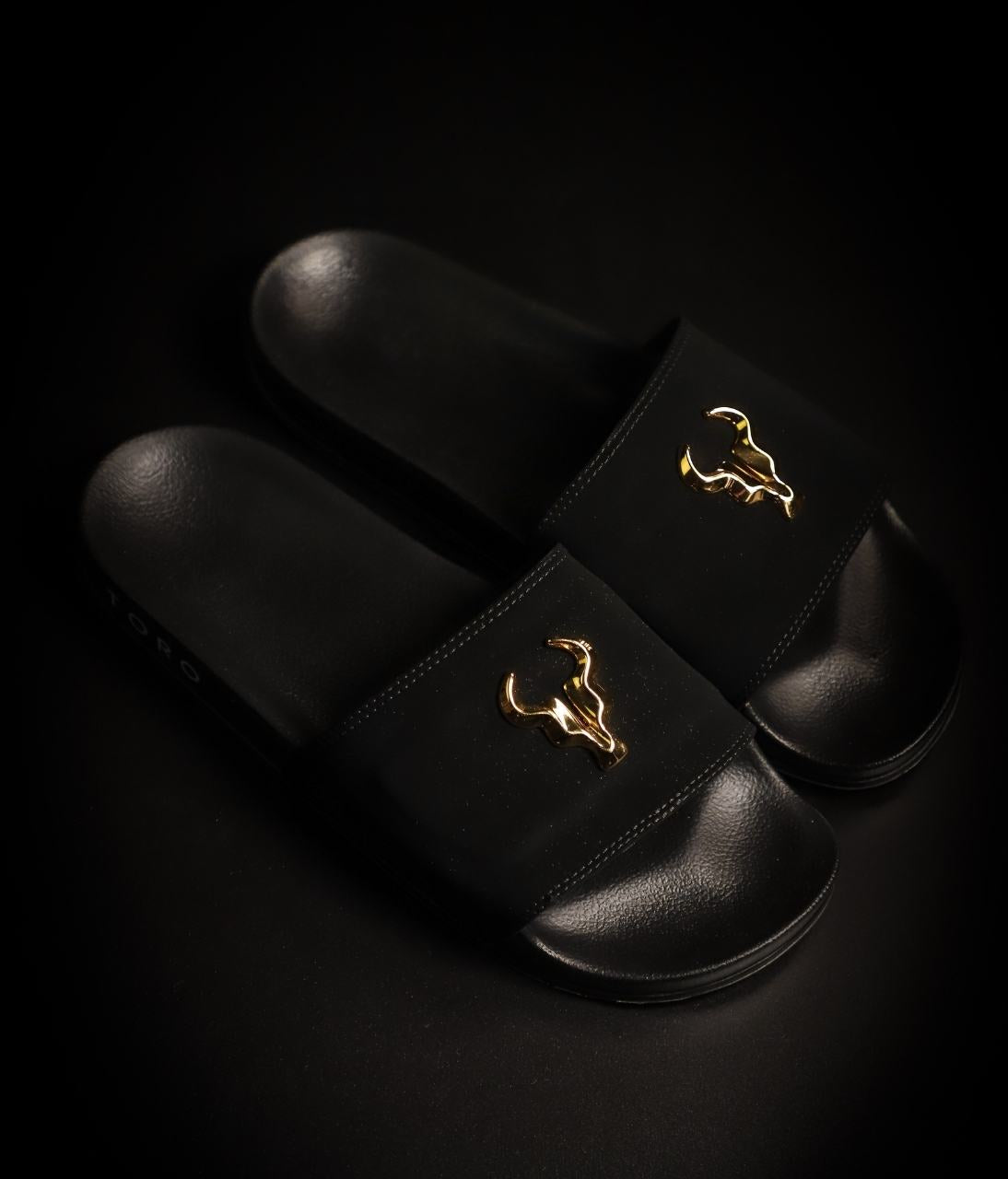 Chinelo Slide Black Elite Nobuck