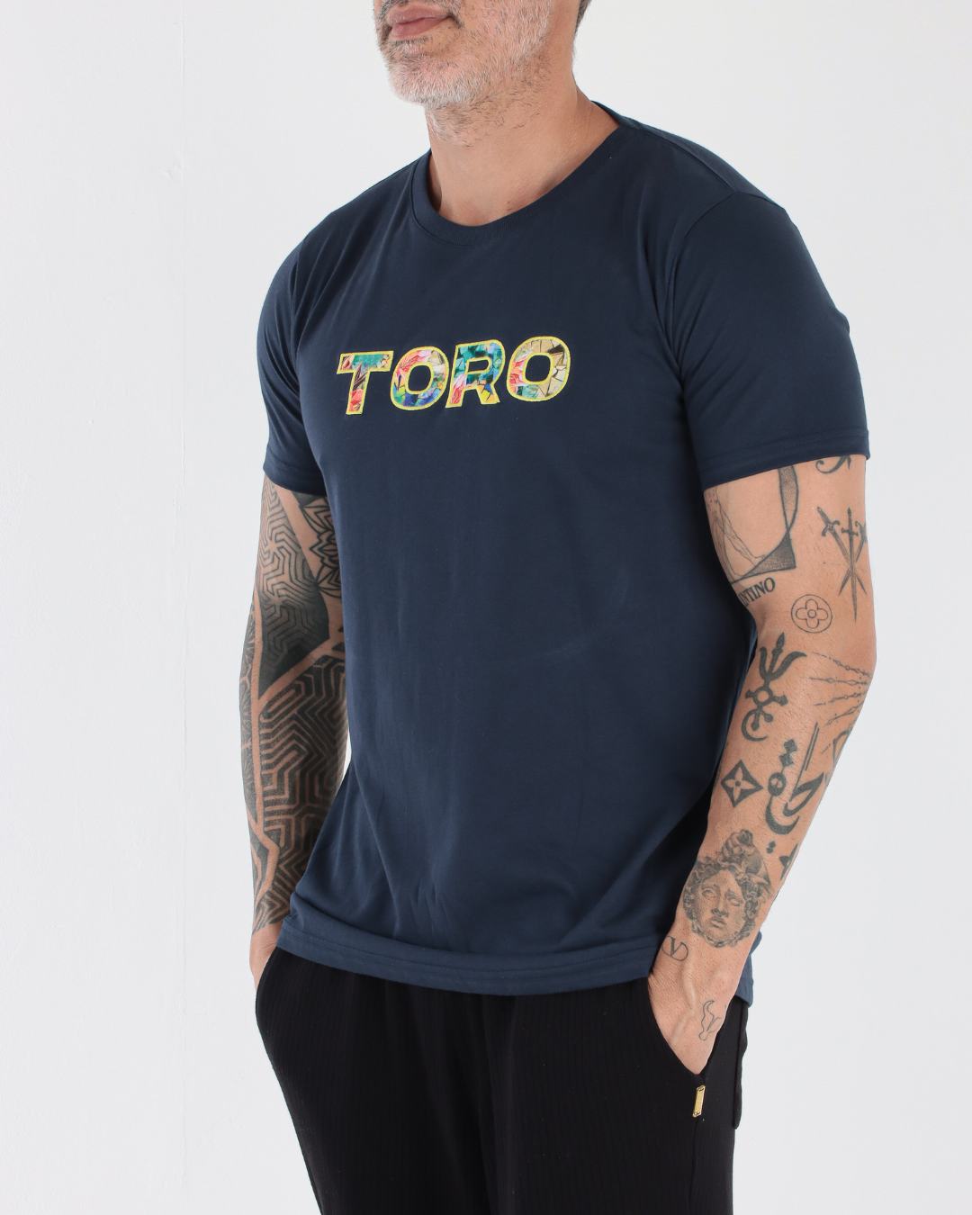 T-shirt Toro BARCELONA marinho