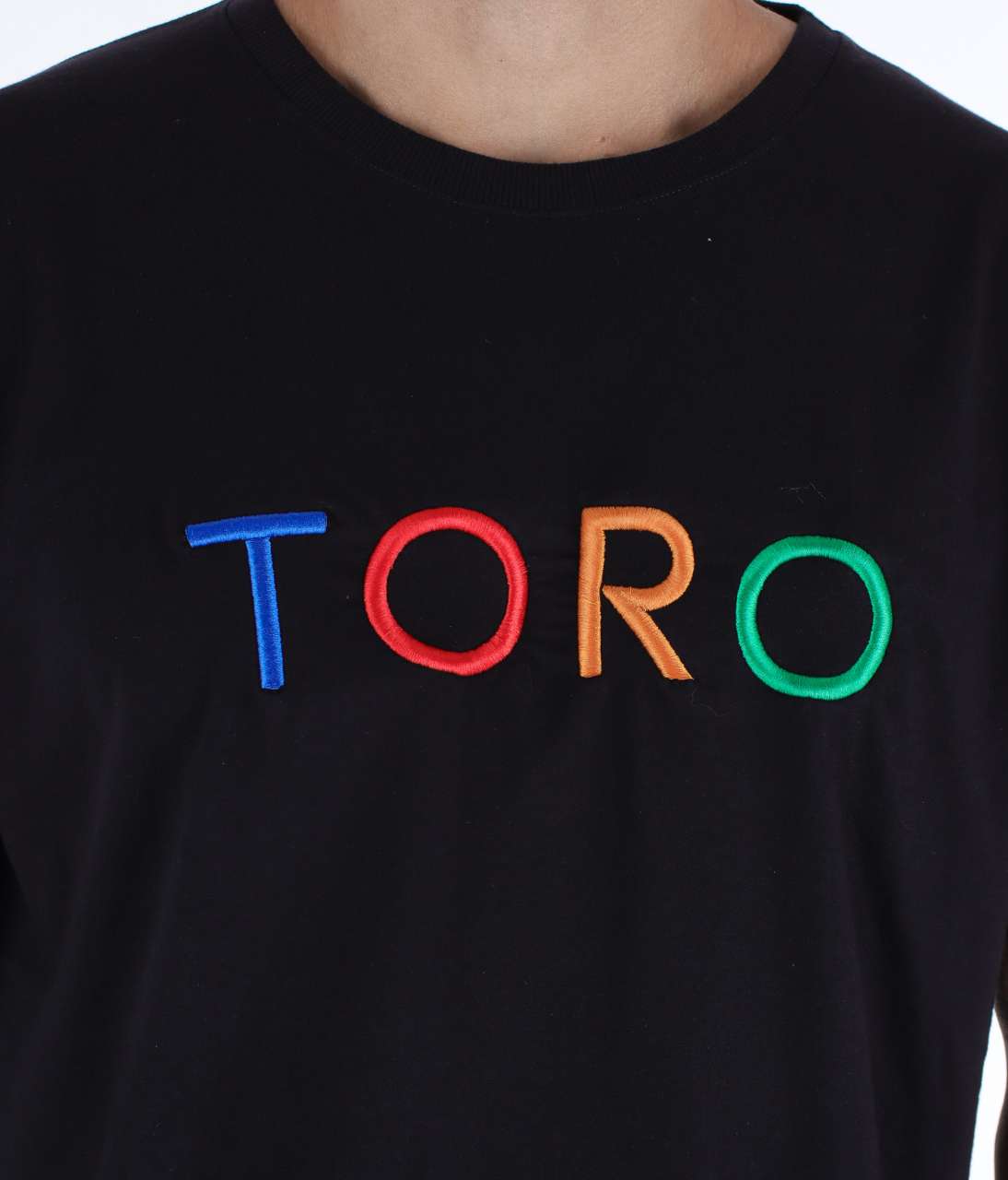 T-shirt Toro Black Bordada Collors