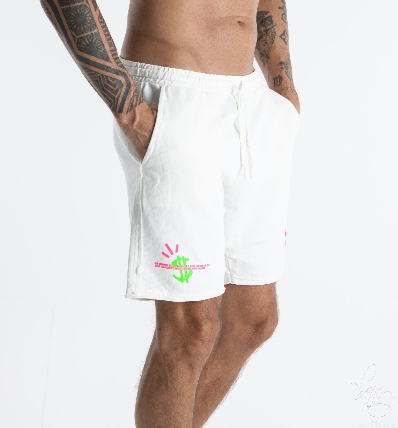 BERMUDA TORO Moletom Be HUMBLE OffWhite