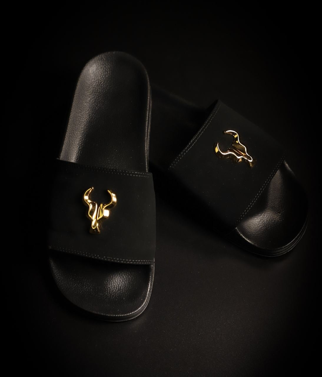 Chinelo Slide Black Elite Nobuck