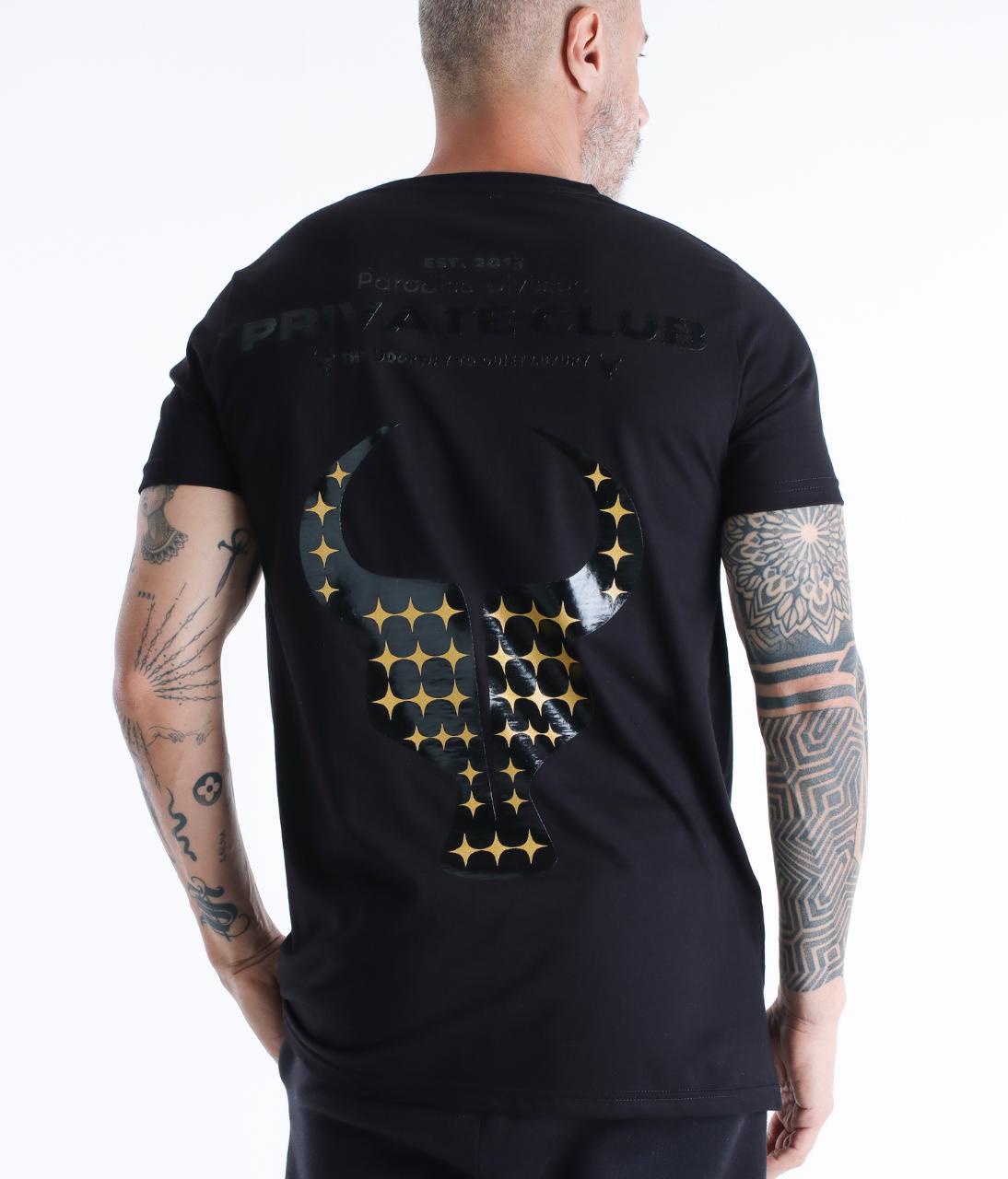 T-shirt Toro Private club Black GOLD