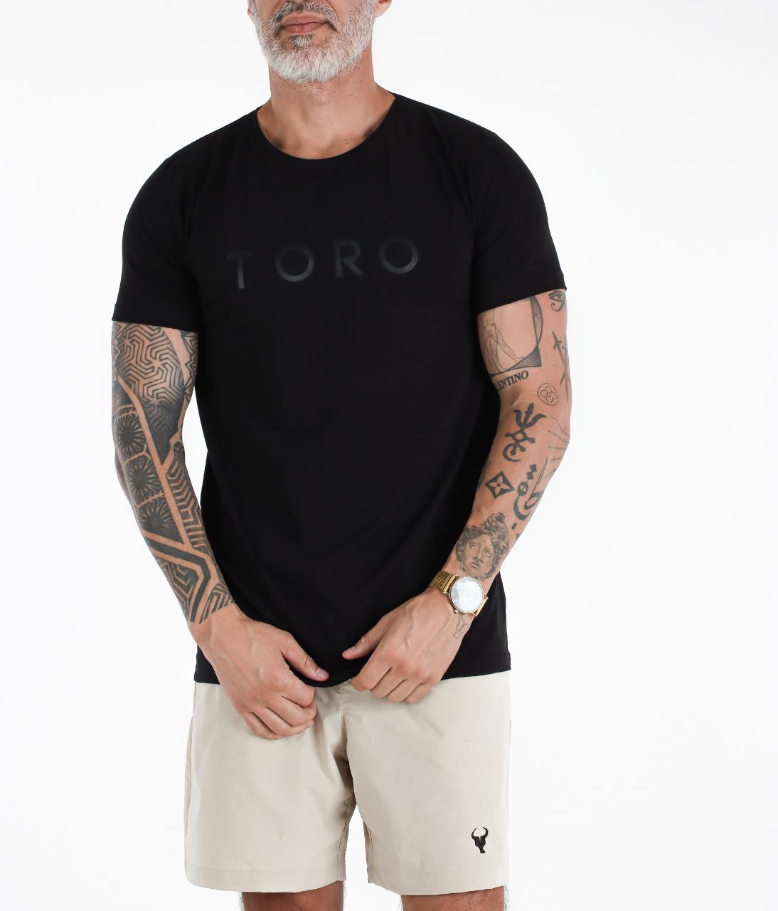 T-Shirt Toro Splash Fio Egípcio Black