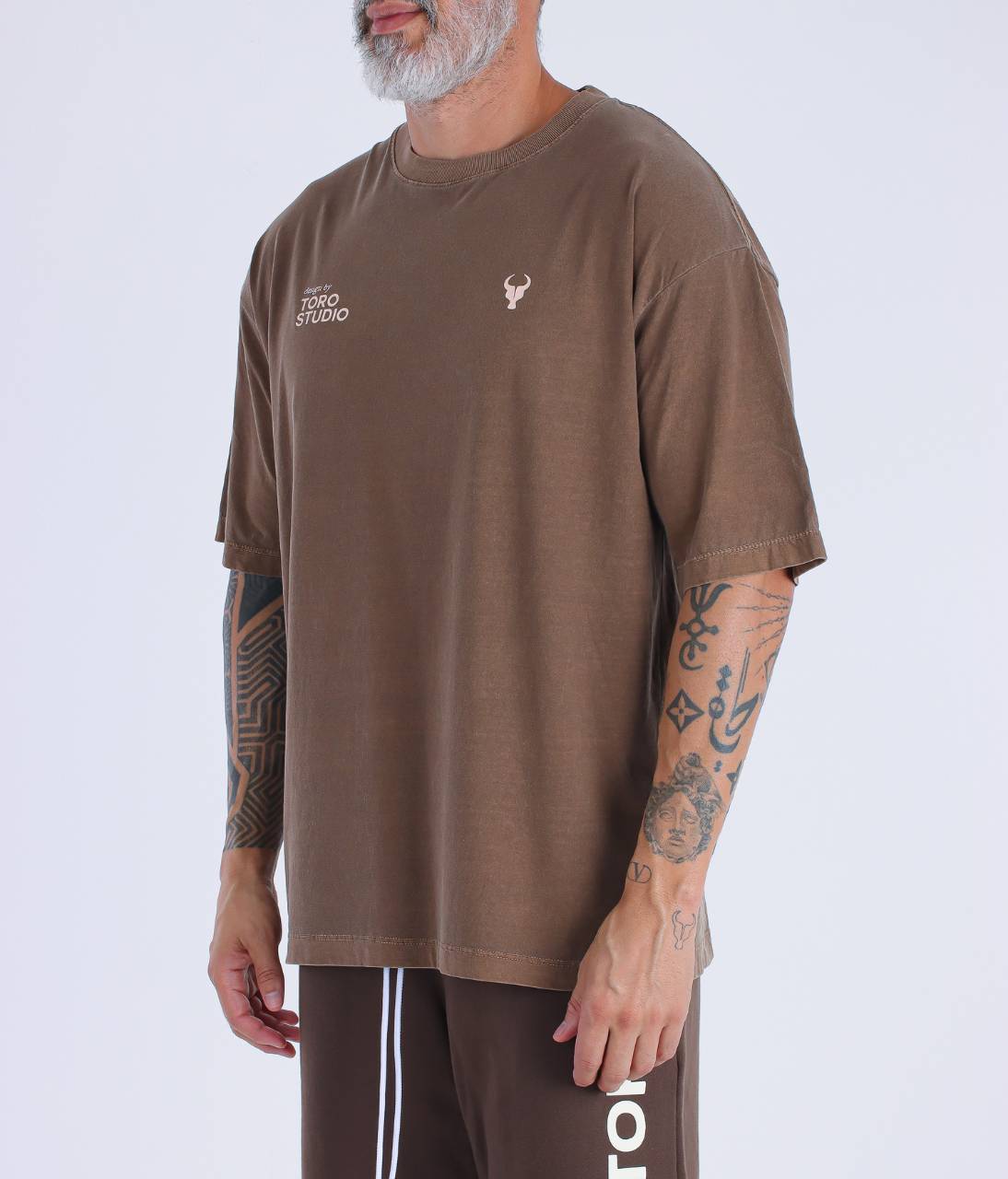 T-shirt Toro Over Studio Brown