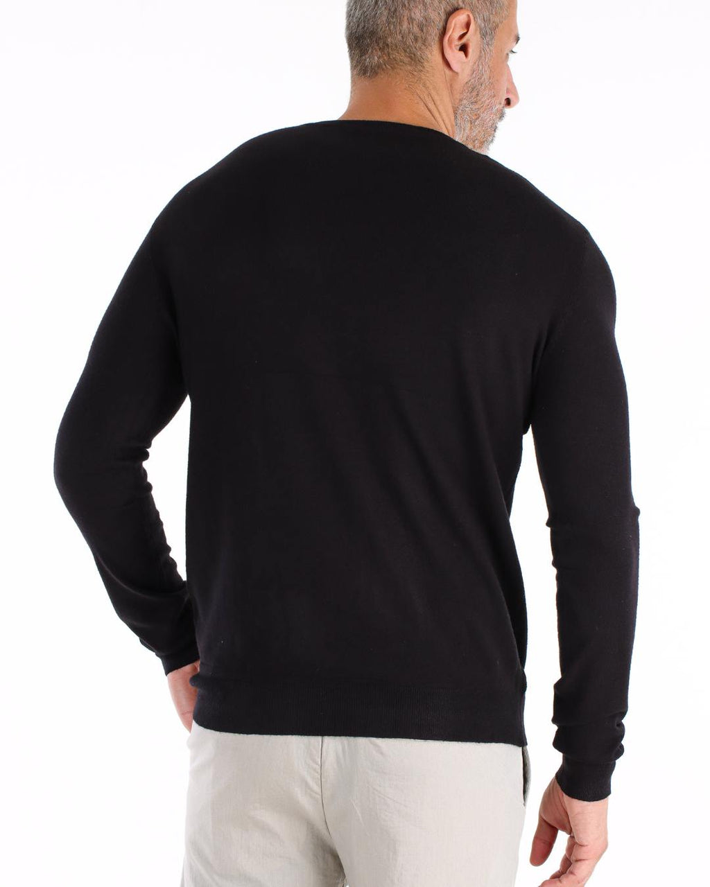 BLUSA TORO TOQUE DE CASHMERE PRETA
