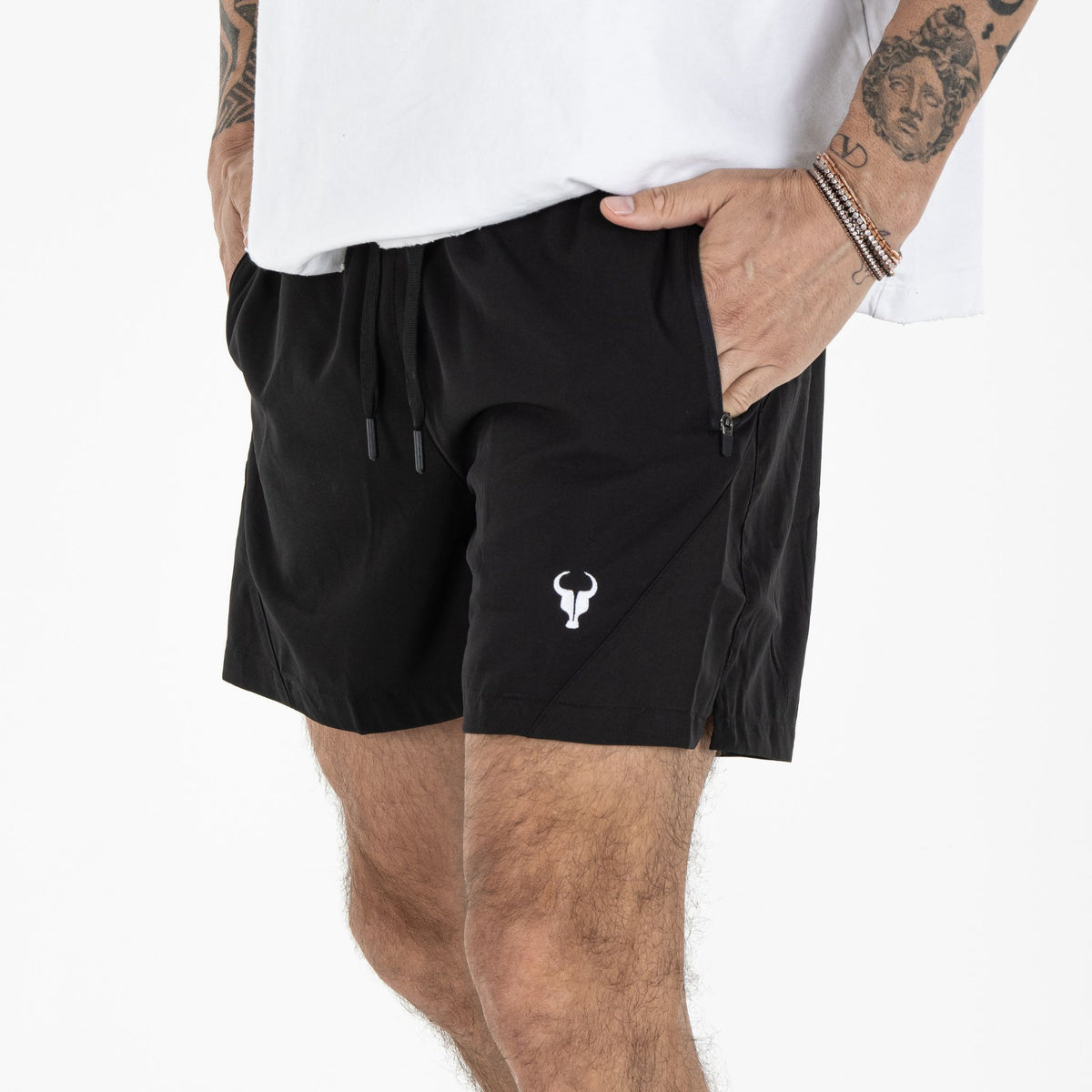 Short Toro Masculino HYBRID Black c/ forro e zíper