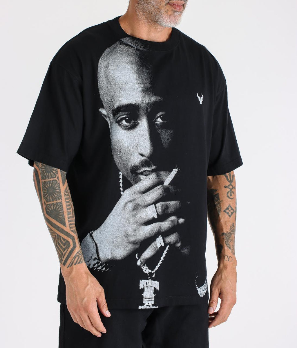 T-shirt Toro Over 2Pac Preta