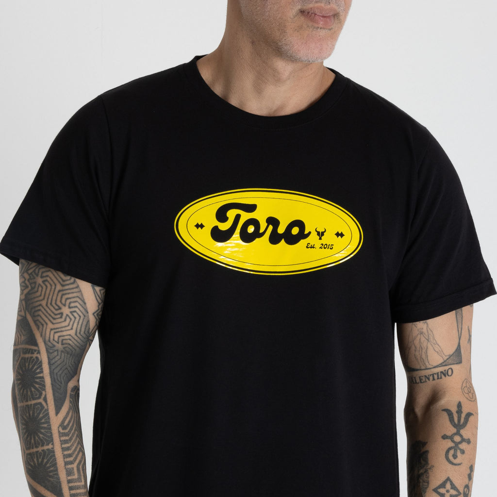 T-shirt Toro VINTAGE Club Black&Yellow