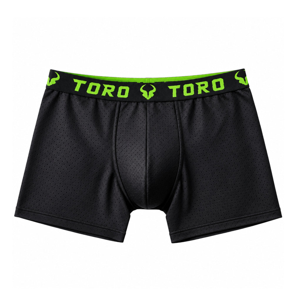 Cueca Toro Dry Preta c/ elástico verde