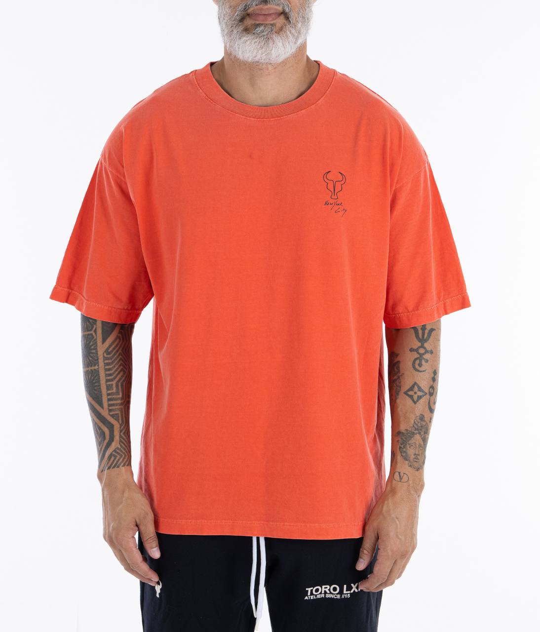 T-shirt Toro Over New York Coral