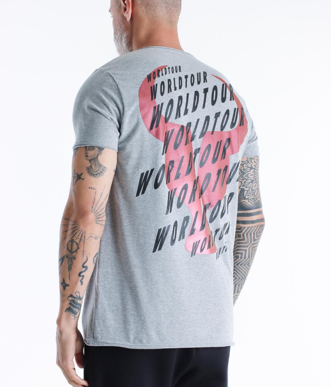 T-shirt Toro WORLDTOUR Gray