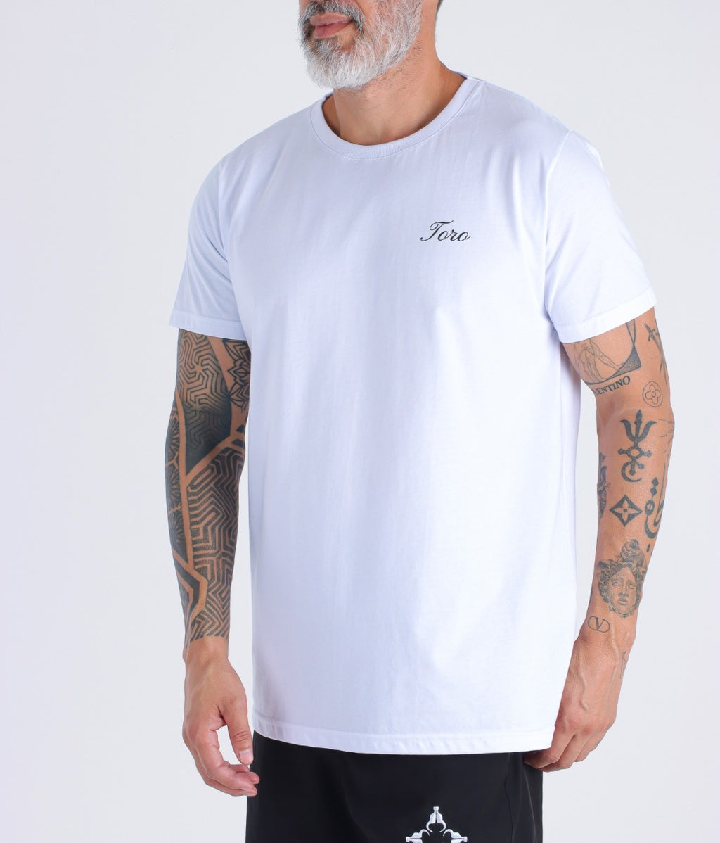 T-shirt Toro Poseidon White