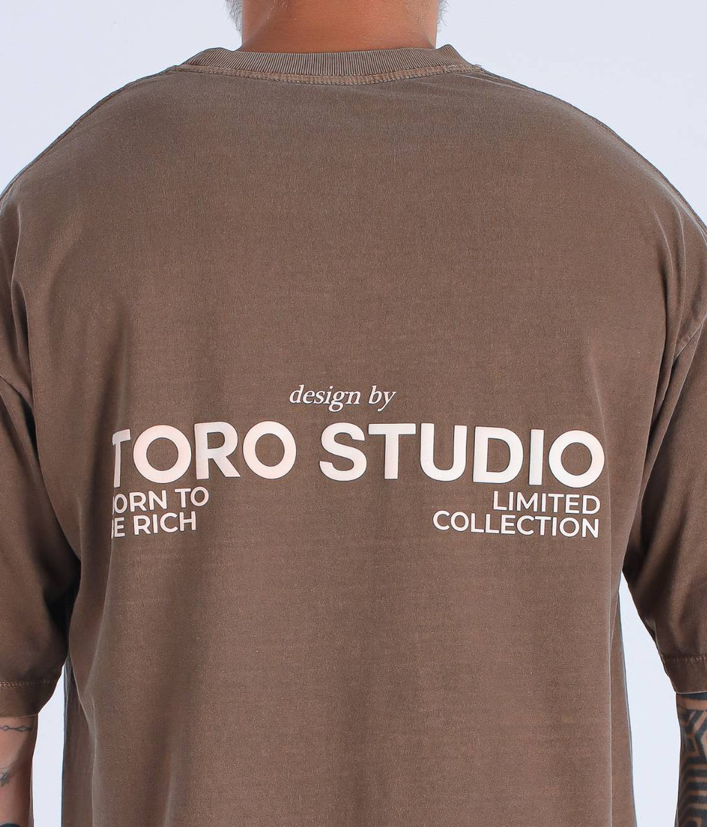 T-shirt Toro Over Studio Brown