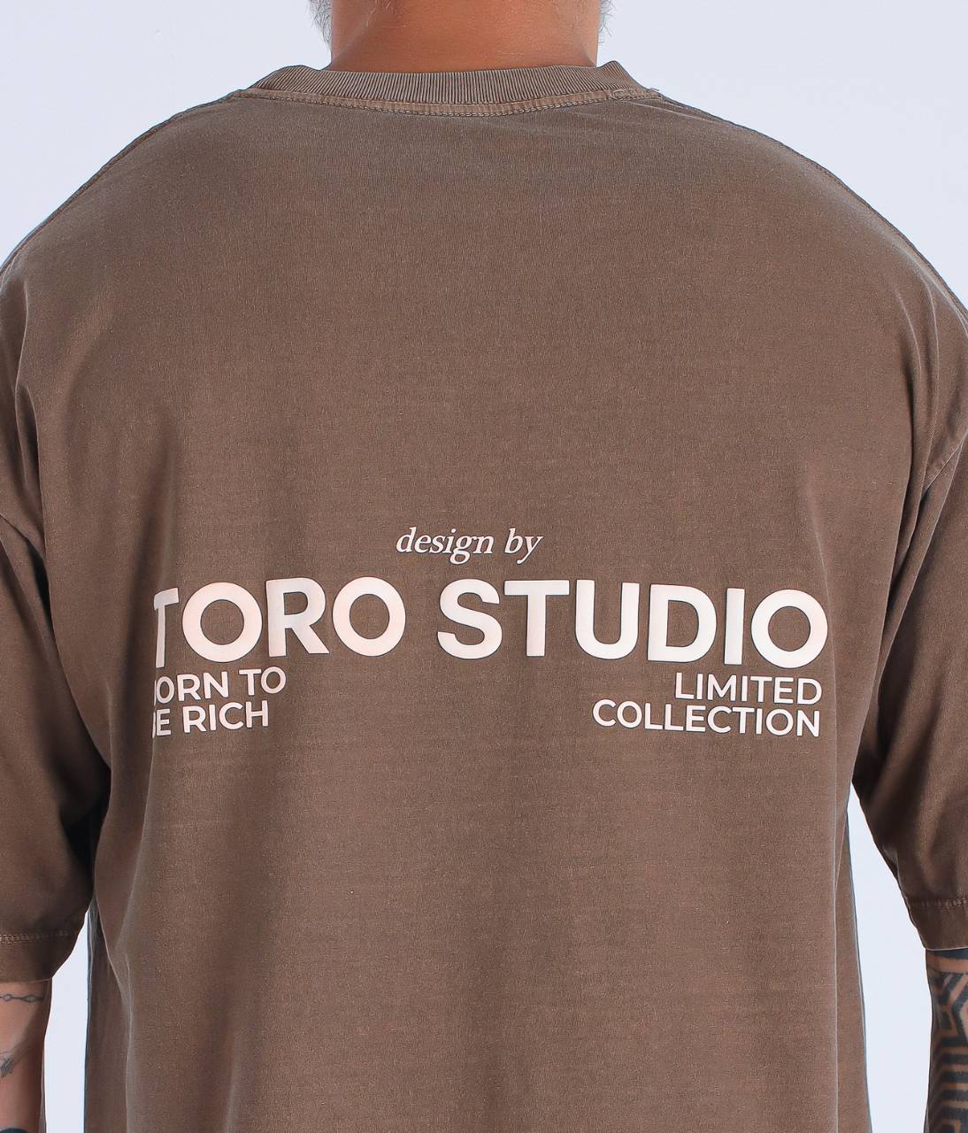 T-shirt Toro Over Studio Brown