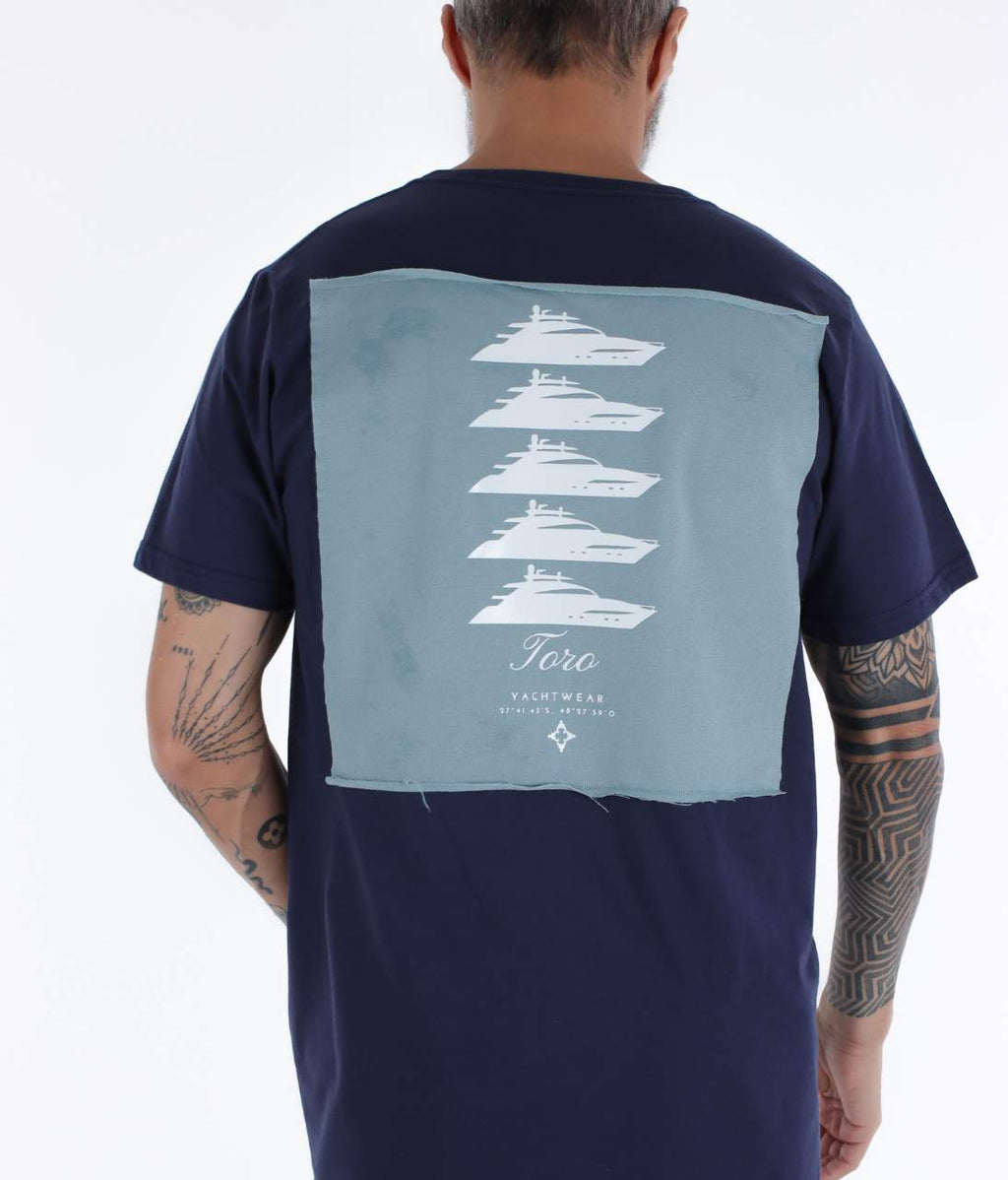 T-shirt Toro Azul C/ PATCH YACHT