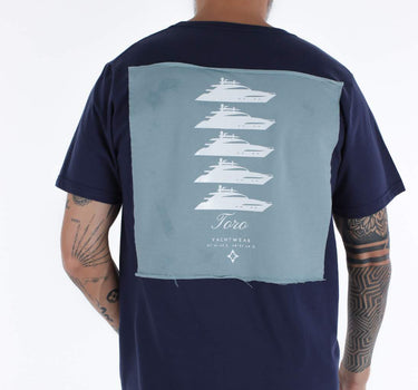 T-shirt Toro Azul C/ PATCH YACHT