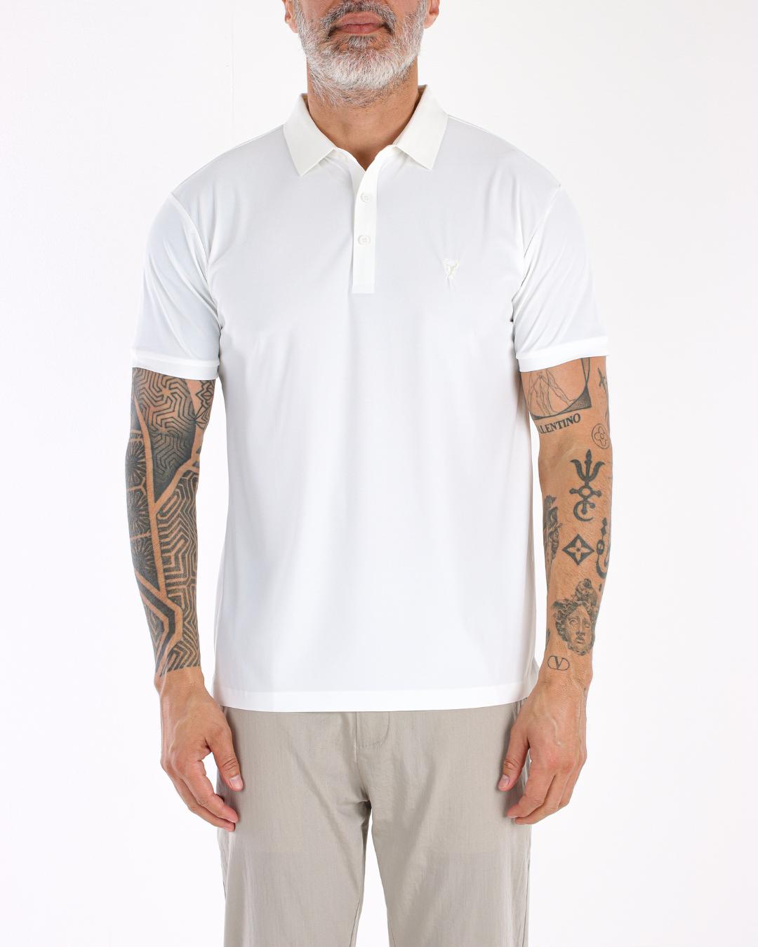 CAMISA POLO TORO TECH OFFWHITE POLIAMIDA