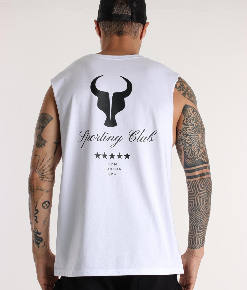 T-Shirt S/M Toro Sporting Club Branca