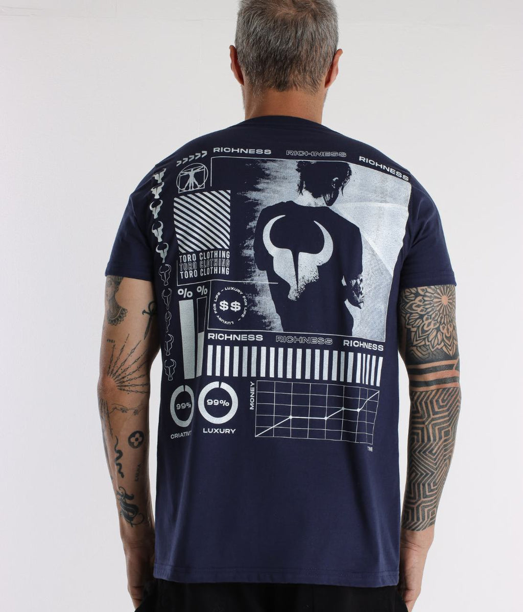 T-shirt Toro Richness Blue