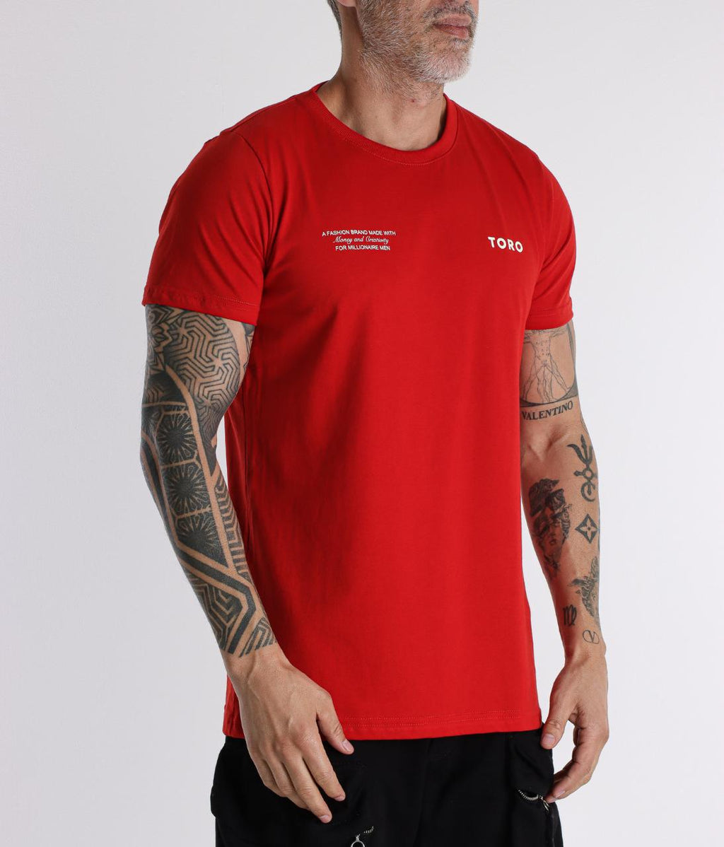 T-shirt Toro For Millionaire RED