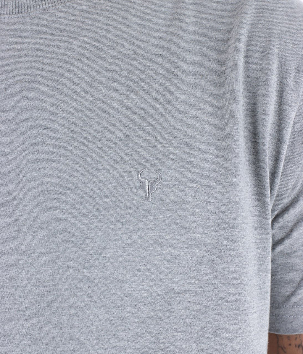 T-shirt Toro Gray Basic Bordada