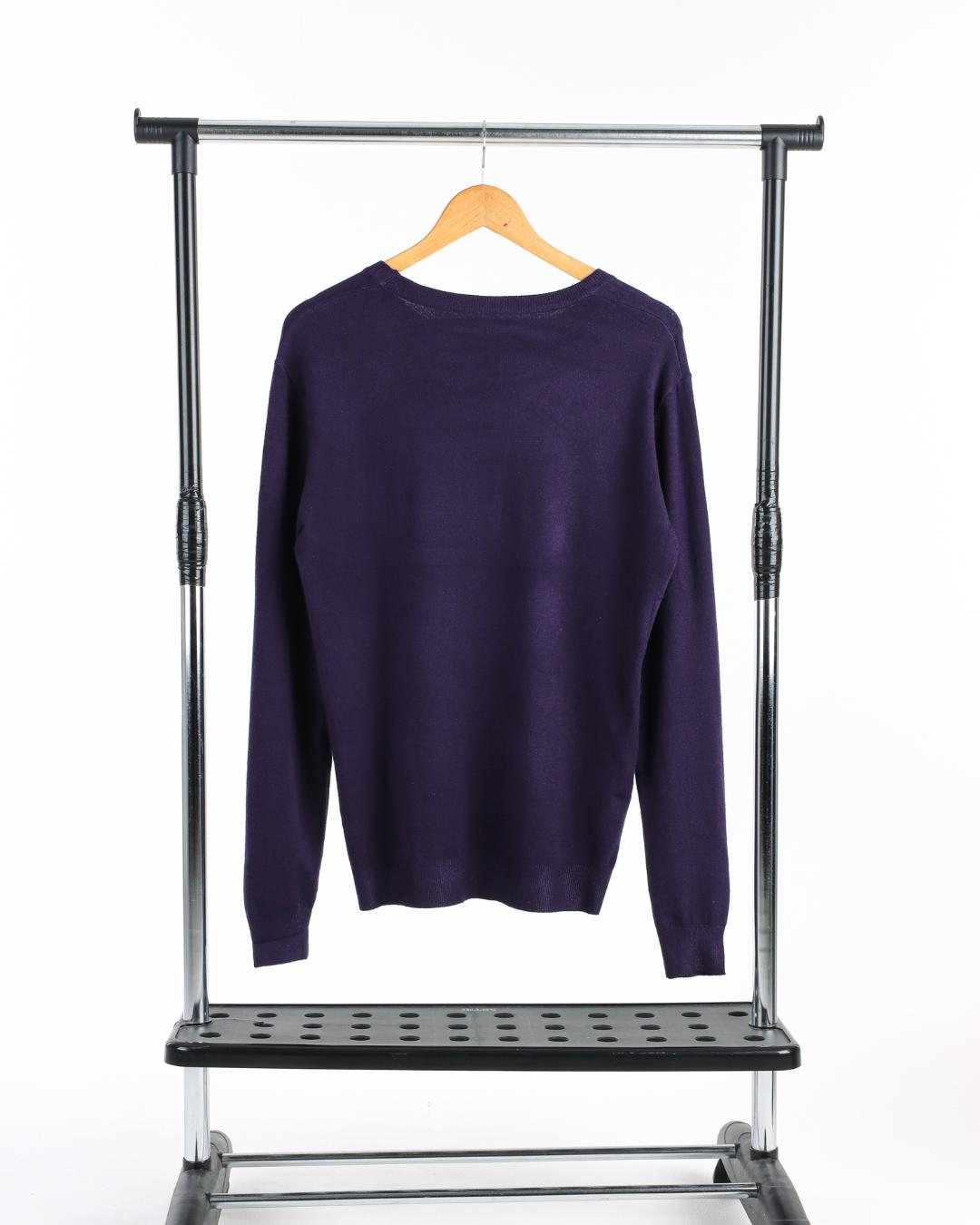 BLUSA TORO TOQUE DE CASHMERE AZUL INDIGO