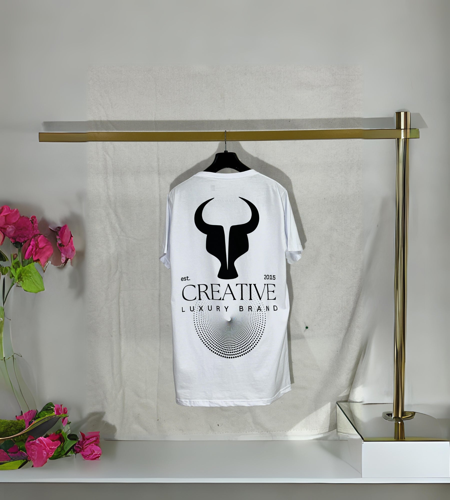 T-Shirt Toro Creative Luxury  White