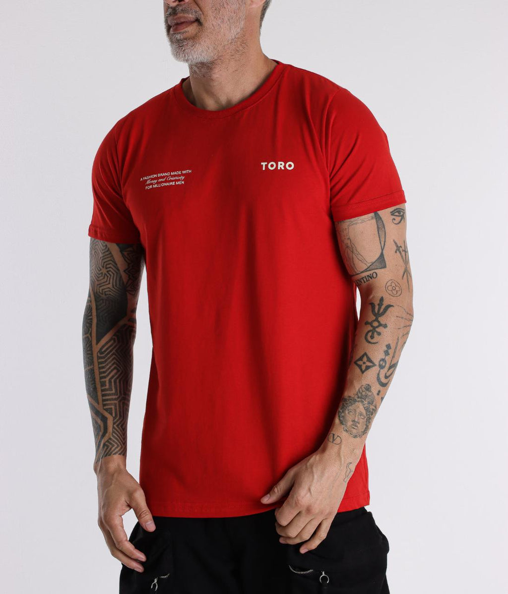 T-shirt Toro For Millionaire RED