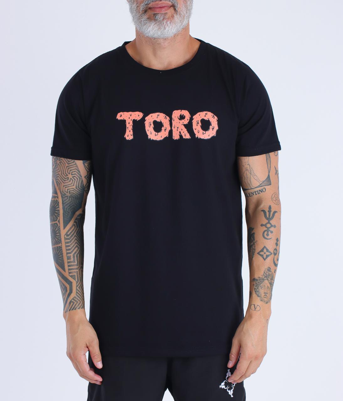 T-Shirt Toro preta ICE CREAM