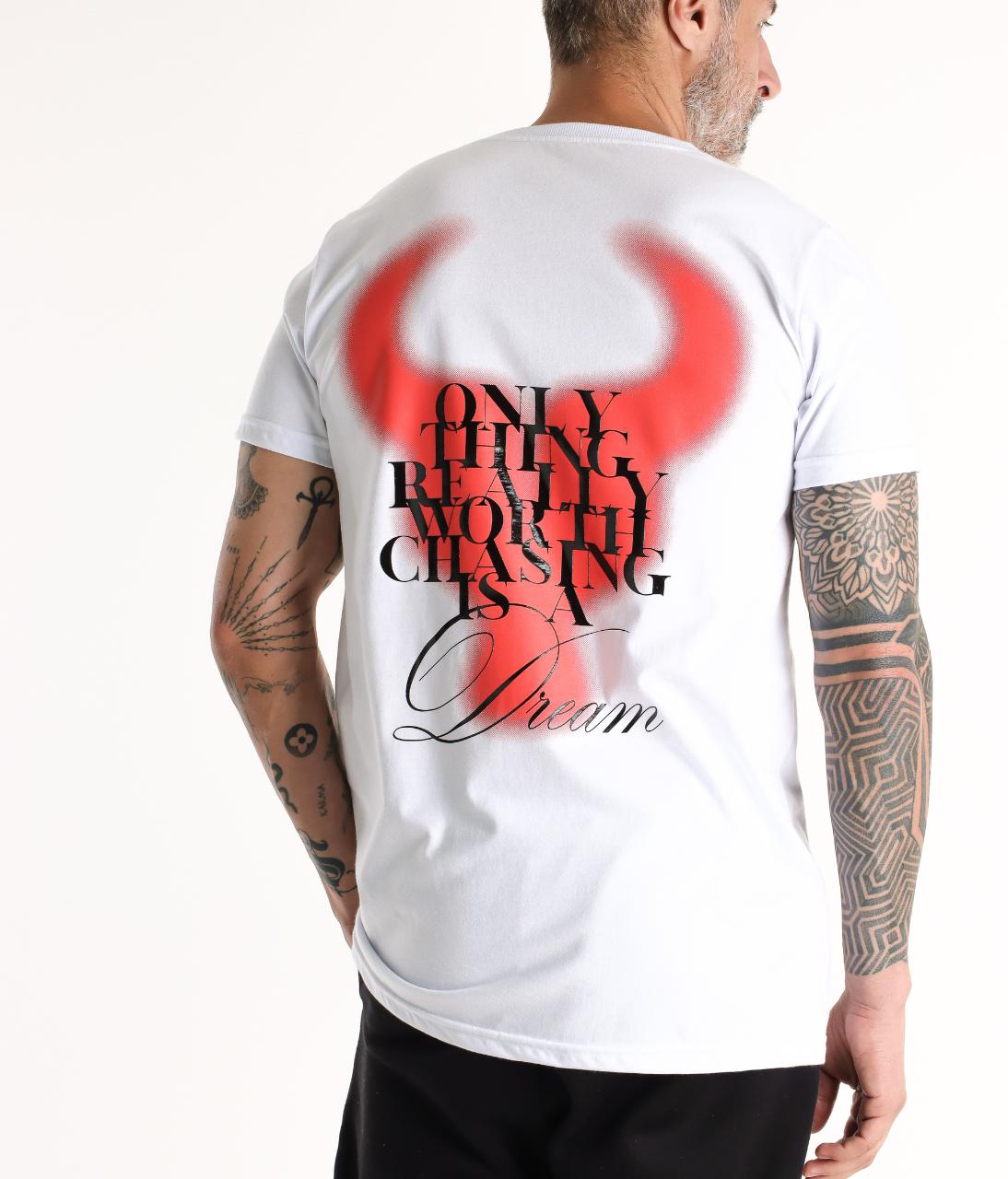 T-shirt Toro Dream White Red