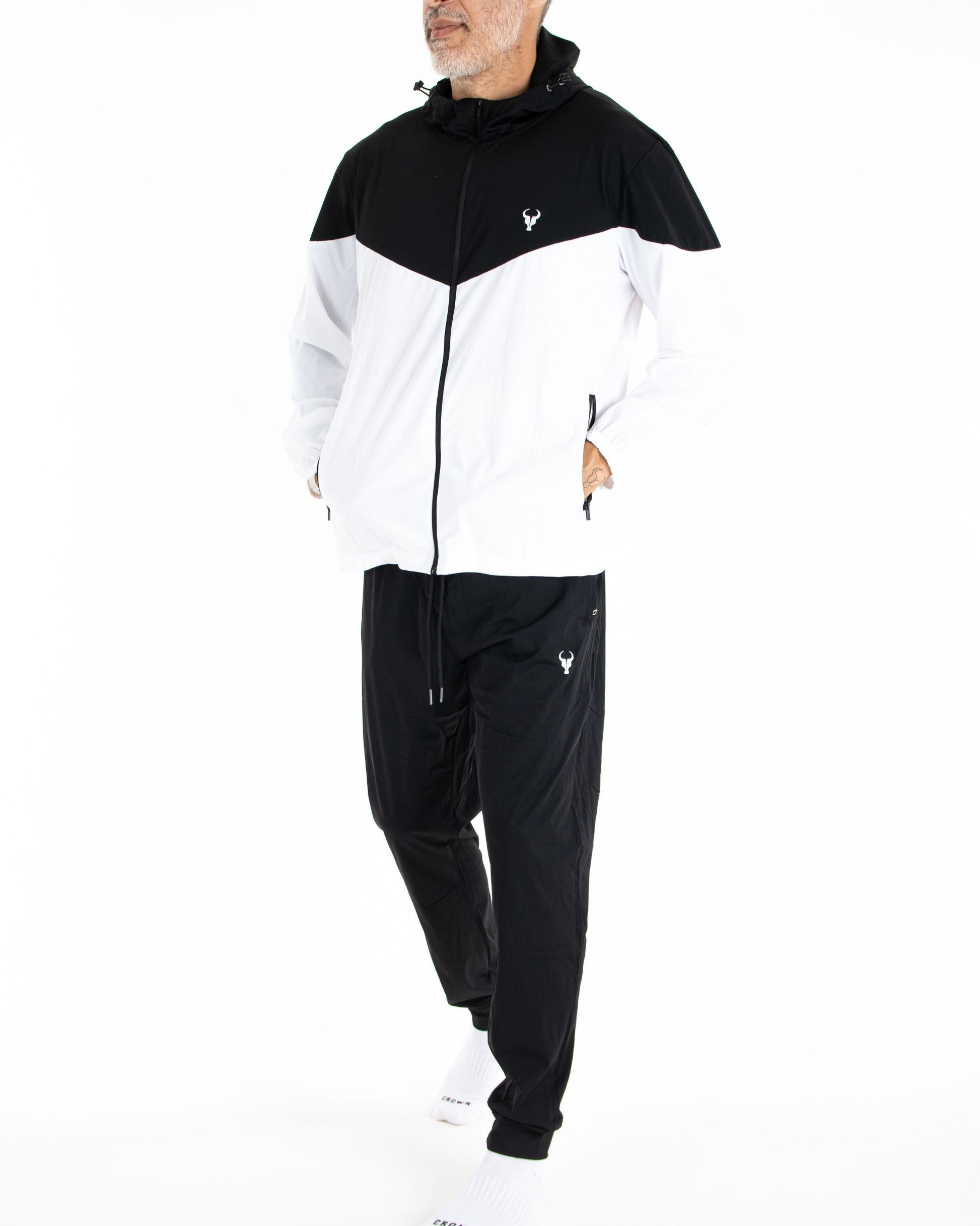 Conjunto Sport TORO Tech Black&White C/ zíperes