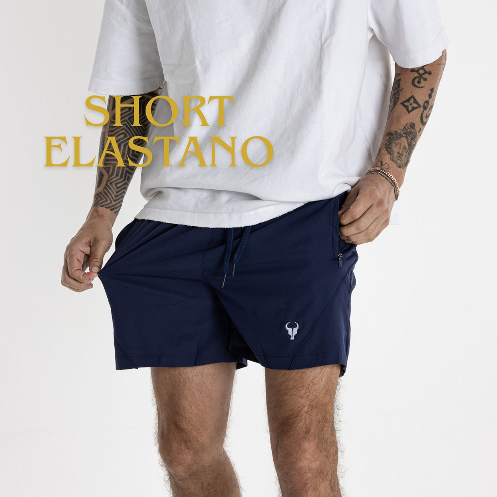 Short Toro Masculino HYBRID Marinho c/ forro e zíper