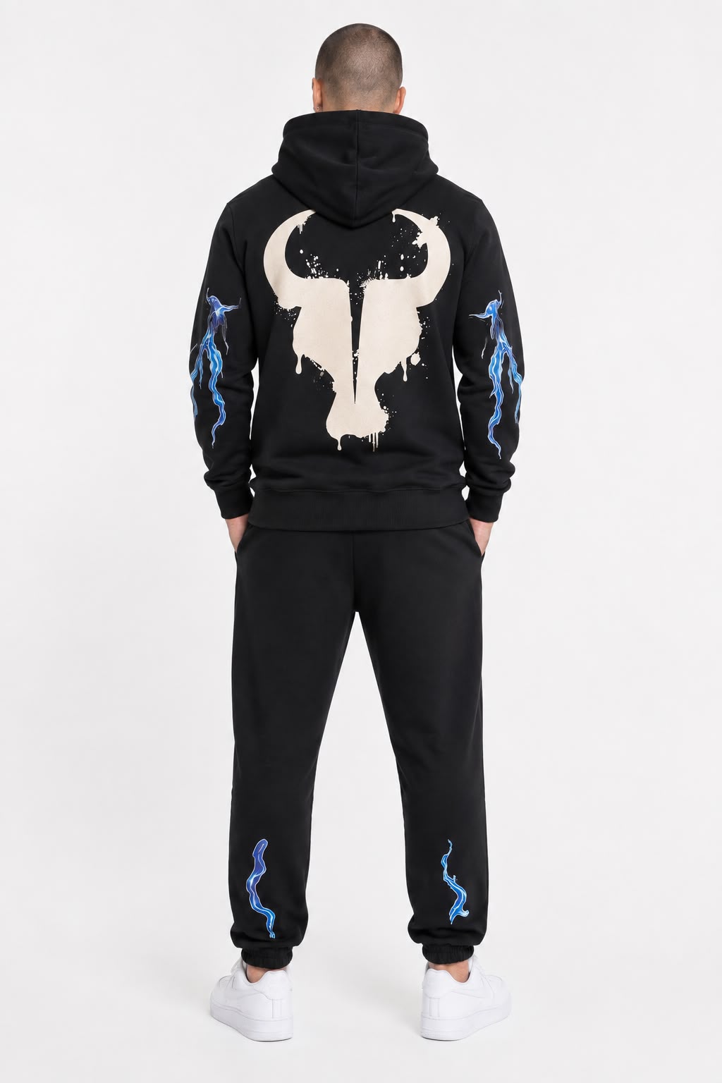 Moletom TORO Capuz Black Splash Raios