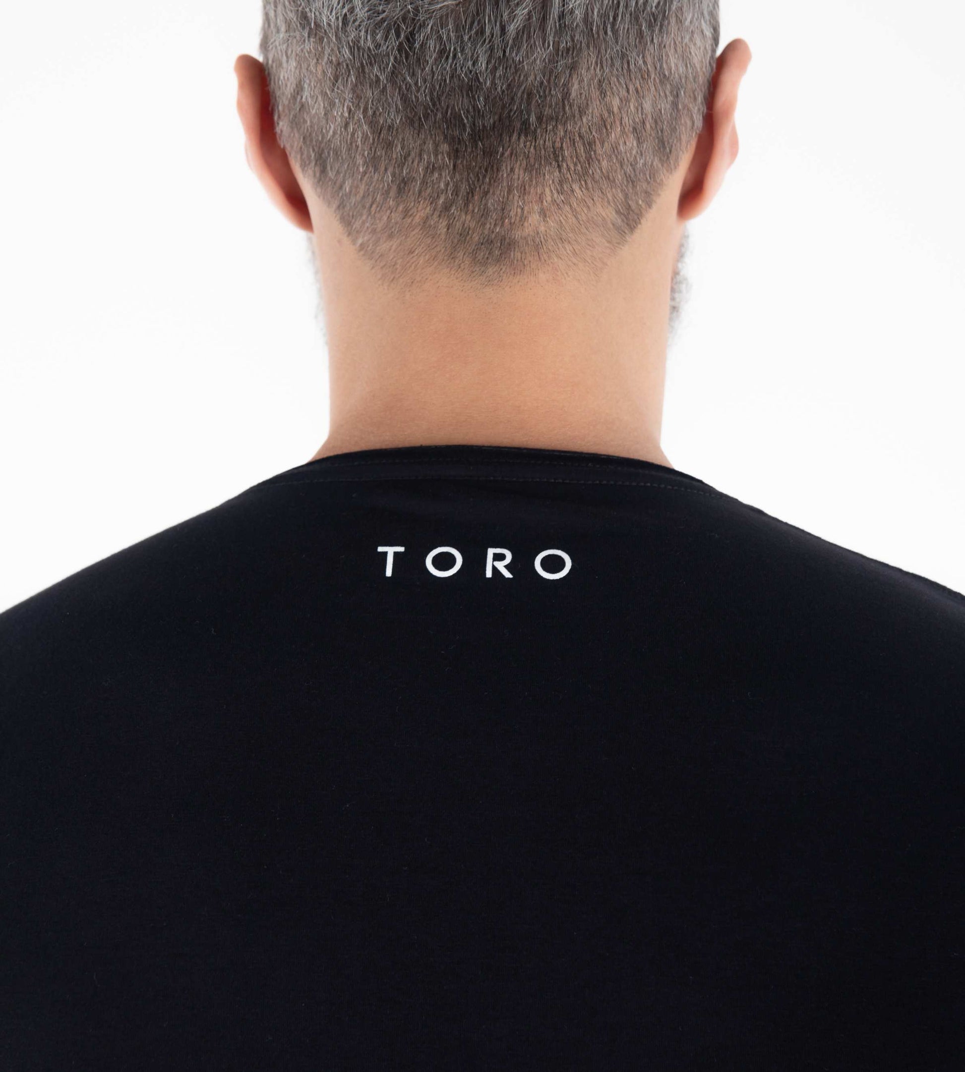 T-shirt Fio Egípcio corte a fio Black