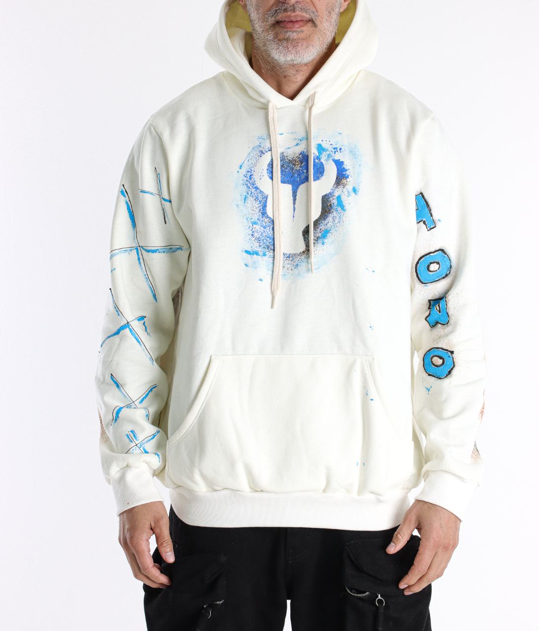 Moletom Toro Offwhite Paint