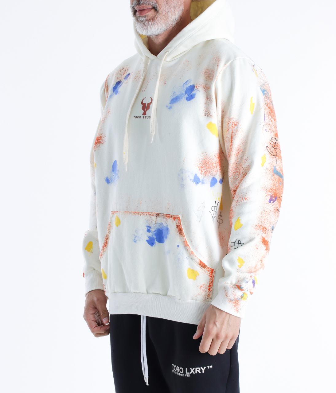 Moletom Toro Offwhite paint $