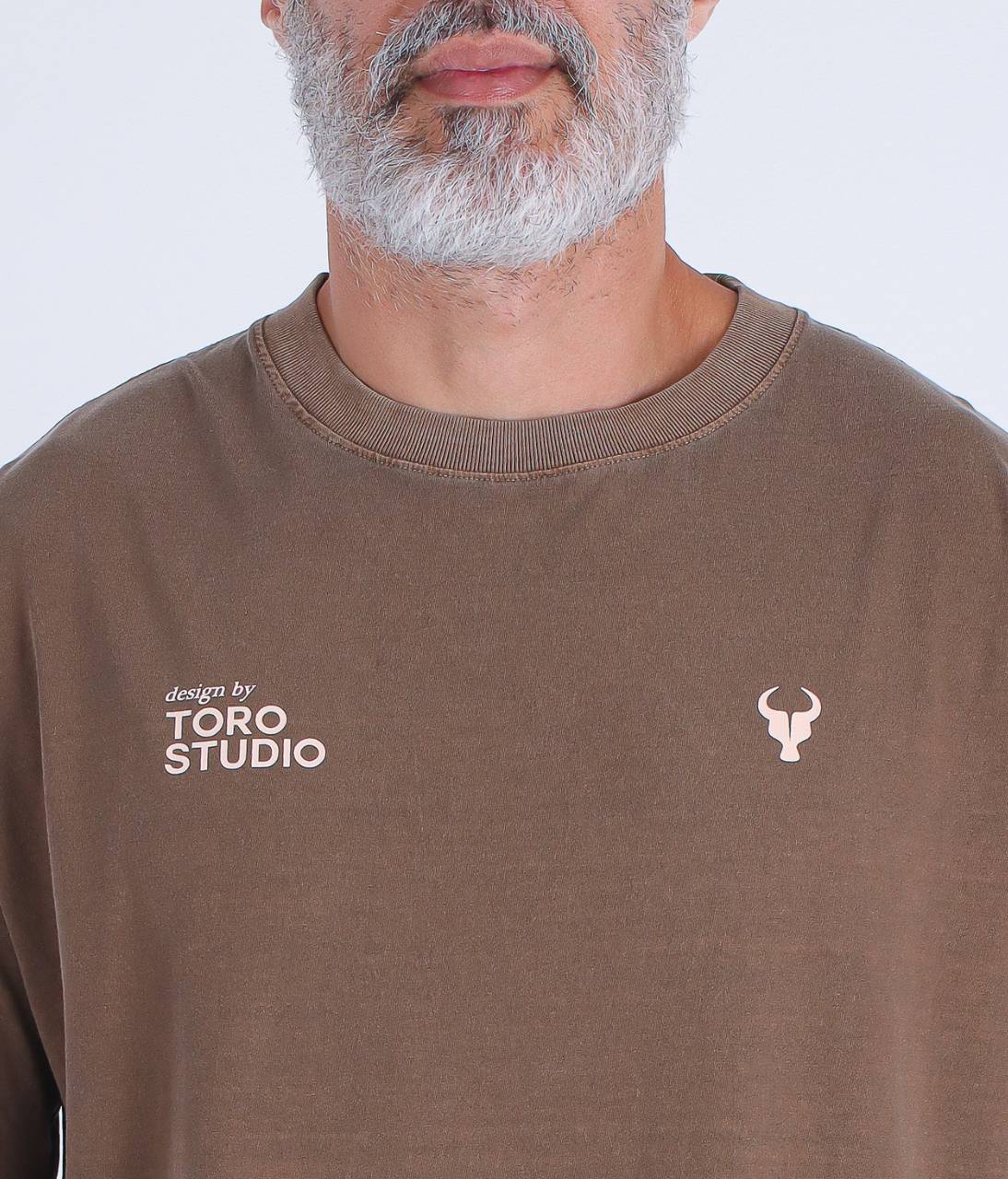 T-shirt Toro Over Studio Brown